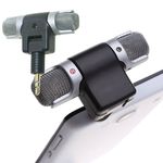 Ficha técnica e caractérísticas do produto Microfone para Celular e Camera Video Stereo