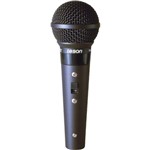Ficha técnica e caractérísticas do produto Microfone Profissional com Fio Preto Fosco Sm58b Leson