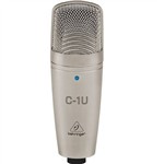 Ficha técnica e caractérísticas do produto Microfone Profissional Condensador C-1U Behringer