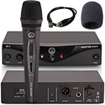 Ficha técnica e caractérísticas do produto Microfone Sem Akg Pw Vset a 45 VOCAL Digital com Cabo + Espuma