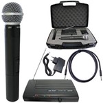 Ficha técnica e caractérísticas do produto Microfone Sem Fio Leson Mão Ls901 HT