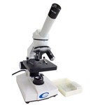 Microscópio Monocular com Aumento de 70 a 400x
