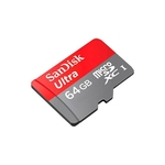 Ficha técnica e caractérísticas do produto MicroSD Sandisk Ultra 64GB