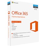 Microsoft Office 365 Home: 5 Licenças (PC, Mac, Android e IOS) + 1 TB de HD Virtual para Cada Licença