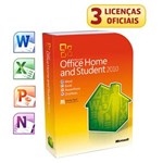 Ficha técnica e caractérísticas do produto Microsoft Office Home & Student 2010 - Word/Excel/Power Point/One Note 3 Licenças Oficiais para PC