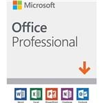 Ficha técnica e caractérísticas do produto Microsoft Office Professional 2019
