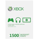 Ficha técnica e caractérísticas do produto Microsoft Points 1500 - Xbox 360