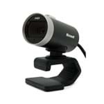 Ficha técnica e caractérísticas do produto Microsoft Webcam Cinema Usb Preta H5d00013