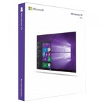Ficha técnica e caractérísticas do produto Microsoft Windows 10 Pro 64 Bits Português 4YR-00260