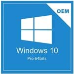 Ficha técnica e caractérísticas do produto Microsoft Windows 10 Pro 64 Bits Português Dvd Fqc-08932 Oem
