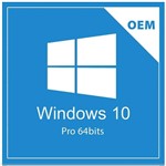 Ficha técnica e caractérísticas do produto Microsoft Windows 10 Pro 64 Bits Portugues FQC-08932 OEM