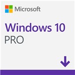 Ficha técnica e caractérísticas do produto Microsoft Windows 10 Pro 32/64 Bits ESD- FQC-09131