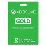 Ficha técnica e caractérísticas do produto Microsoft Xbox Live Gold - 12 Meses