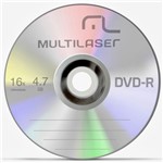 Ficha técnica e caractérísticas do produto Mídia DVD-R 16X 50 Unidades Shrink DV061 - Multilaser - Multilaser
