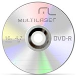 Ficha técnica e caractérísticas do produto Midia DVD-R Dv037 Multilaser