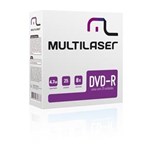 Ficha técnica e caractérísticas do produto Midia DVD-R Velocidade 8X com 25 Unidades - Dv042 - Multilaser