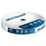 Ficha técnica e caractérísticas do produto Midia Multilaser CD-R Vel. 52X 10 Un. Shrink CD027