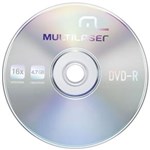 Ficha técnica e caractérísticas do produto Midia Unitario Dvd-R Dv037 Multilaser
