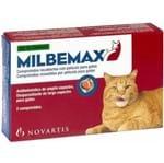 Ficha técnica e caractérísticas do produto Milbemax Gatos de 2 a 8 Kg - 2 Comprimidos