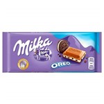 Ficha técnica e caractérísticas do produto Milka Oreo - Chocolate ao Leite com Oreo Importado 100g