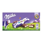 Ficha técnica e caractérísticas do produto Milkinis Chocolate ao Leite Milka com Recheio de Leite 87,5g