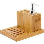Ficha técnica e caractérísticas do produto MIMO STYLE- Kit Para Banheiro 4 Peças Ecokitchen- BM1504