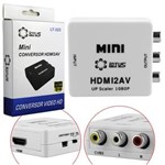 Ficha técnica e caractérísticas do produto Mini Adaptador Conversor Hdmi para Video Composto Rca Av