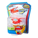 Ficha técnica e caractérísticas do produto Mini Avião Super Wings - 6 Cm - Jett Change Up - Intek