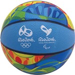 Ficha técnica e caractérísticas do produto Mini Bola de Basquete Azul - Look dos Jogos
