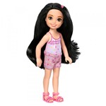 Ficha técnica e caractérísticas do produto Mini Boneca - Família da Barbie - Chelsea Club - Morena - Mattel