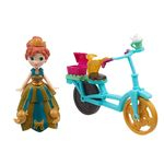 Ficha técnica e caractérísticas do produto Mini Boneca - Frozen - Anna Passeio De Bicicleta