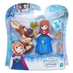 Ficha técnica e caractérísticas do produto Mini Boneca Hasbro Frozen Ana e Sven B5185 B5187