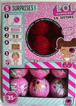 Ficha técnica e caractérísticas do produto Mini Boneca Surpresa LOL Lil Sisters Série Eye Spy - Candide
