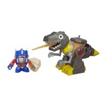 Ficha técnica e caractérísticas do produto Mini Boneco Mr. Potato Head - Transformers 4 - Optimus Prime e Grimlock - Hasbro