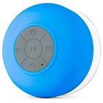 Ficha técnica e caractérísticas do produto Mini Caixa de Som a Prova D`água - BTS-06 - Azul