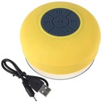 Ficha técnica e caractérísticas do produto Mini Caixa de Som a Prova Dágua - Bts-06 - Amarelo