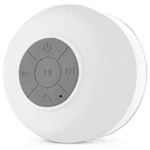 Ficha técnica e caractérísticas do produto Mini Caixa de Som Bluetooth Prova D`água Speaker Branco