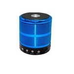 Ficha técnica e caractérísticas do produto Mini Caixa De Som Portátil Speaker Ws-887 - Azul