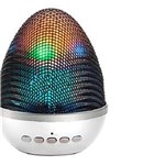 Ficha técnica e caractérísticas do produto Mini Caixa de Som -Speaker Ws1802 Bluetooth (Ovo) Prata