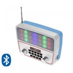Ficha técnica e caractérísticas do produto Mini Caixa Som Portátil Ws-1813 Bluetooth Usb Mp3 Radio Fm