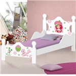 Ficha técnica e caractérísticas do produto Mini Cama Infantil com Grade de Proteção Íris Moranguinho 100 Mdf