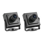 Ficha técnica e caractérísticas do produto 2 Mini Câmera AHD-M Newprotec 1.3MP 720p 3,6mm Alta Resolução