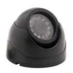 Ficha técnica e caractérísticas do produto Mini Câmera de Segurança Multitoc Dome CCD Color IR 10 - Preto