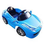 Mini Carro Eléctrico Infantil Azul - Importway