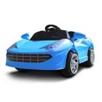 Ficha técnica e caractérísticas do produto Mini Carro Eletrico 6V Infantil Azul 3Km/H Bw005az Importway