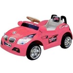 Ficha técnica e caractérísticas do produto Mini Carro Elétrico Infantil 6v Importway - Rosa