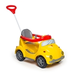 Ficha técnica e caractérísticas do produto Mini Carro Infantil Calesita 1300 Fouks - 2 em 1 Pedal e Passeio - Rosa
