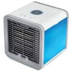 Ficha técnica e caractérísticas do produto Mini Climatizador Air Cooler Luminária Ventilador