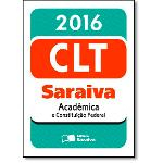 Ficha técnica e caractérísticas do produto Mini Código Saraiva 2016: Clt Acadêmica E Constituição Federal