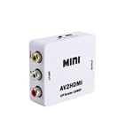 Ficha técnica e caractérísticas do produto Mini Conversor Adaptador Rca para Hdmi 720p 1080p AV2HDMI